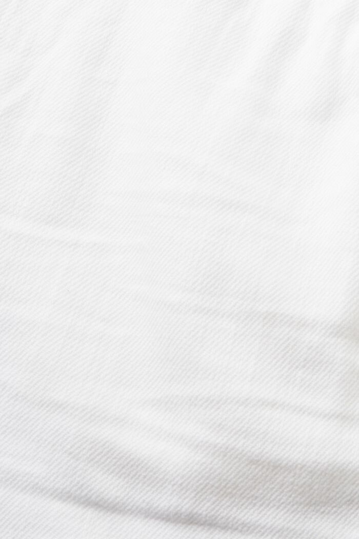 Short en twill, 100 % coton, WHITE, detail image number 7