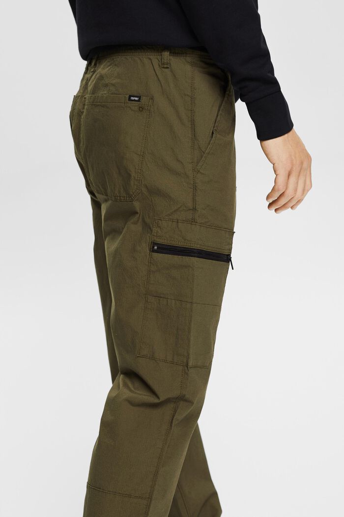 Pantalon à poches zippées, FOREST, detail image number 3