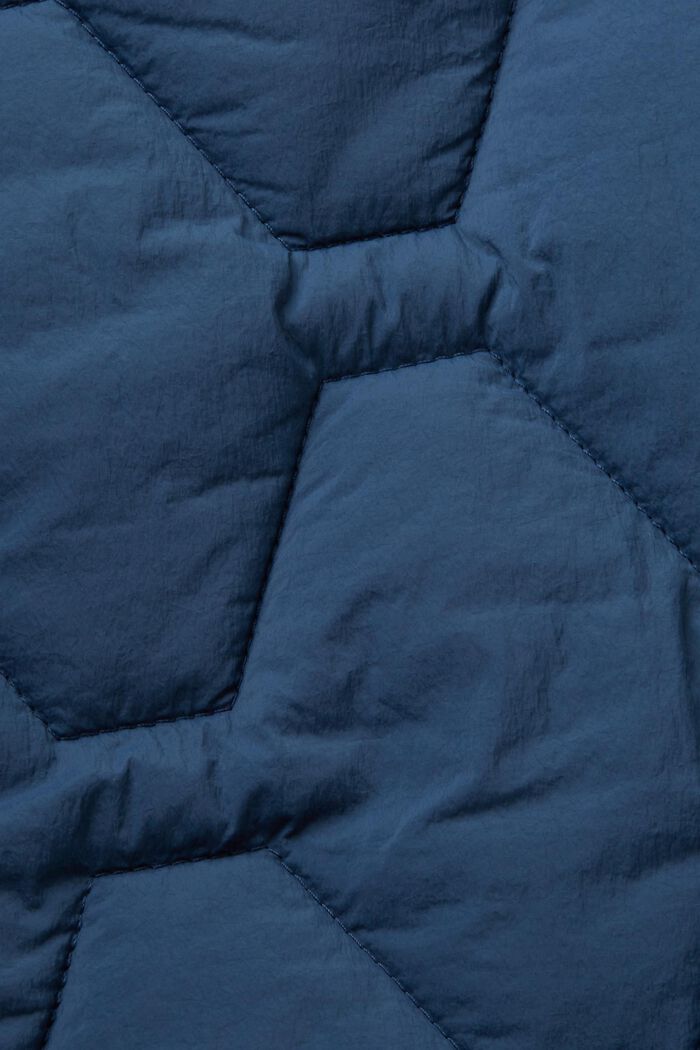 Recyclée : la veste matelassée légère, GREY BLUE, detail image number 4