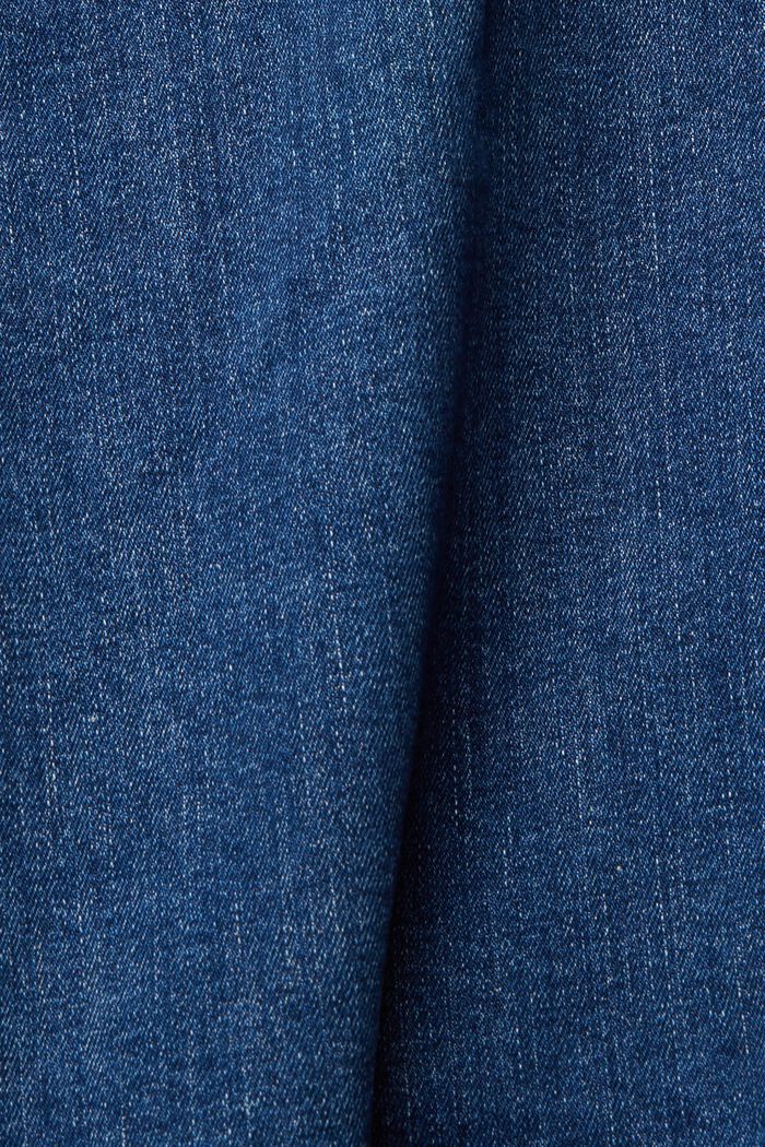 Veste en jean en coton, BLUE MEDIUM WASHED, detail image number 4