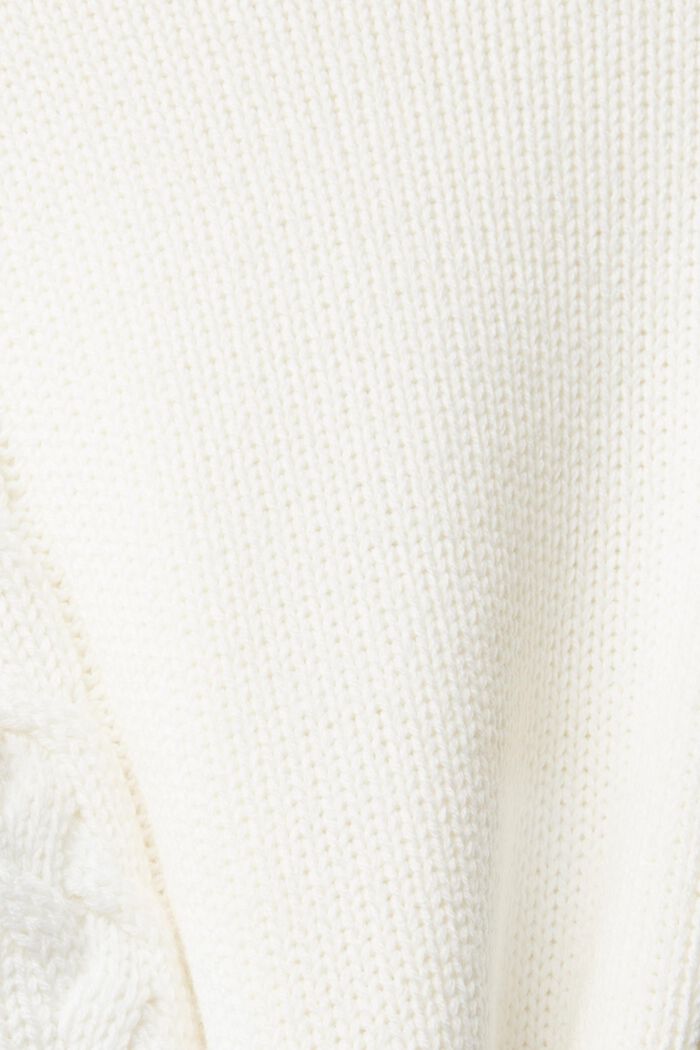 Pull-over rayé, OFF WHITE, detail image number 1