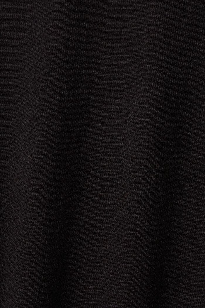 Pullover mit Polokragen, BLACK, detail image number 5