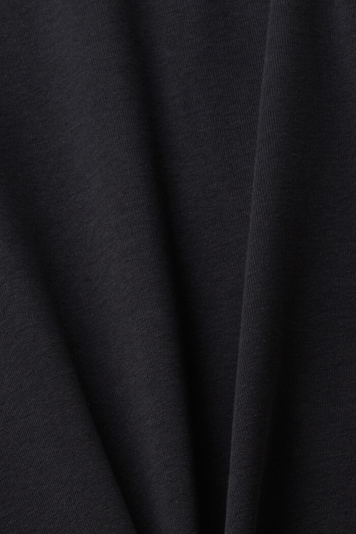 Longsleeve aus Baumwolle, BLACK, detail image number 6