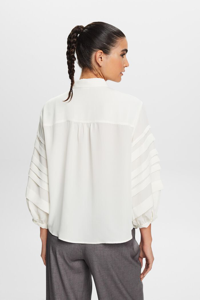 Blouses woven, OFF WHITE, detail image number 4