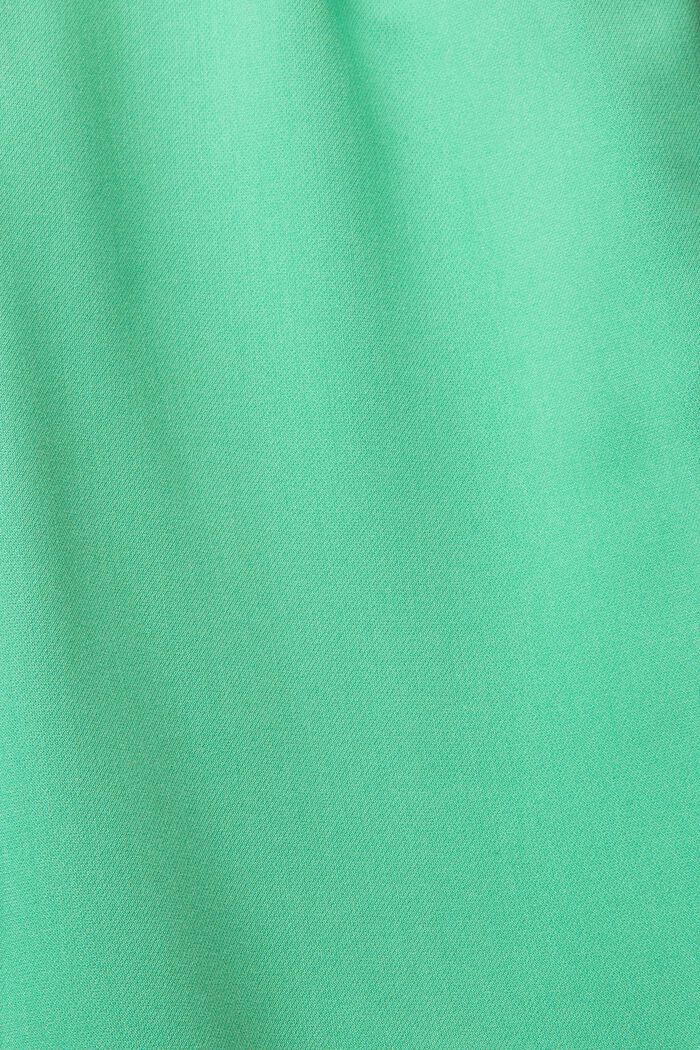 High-Rise-Culotte mit Bundfalten, GREEN, detail image number 1