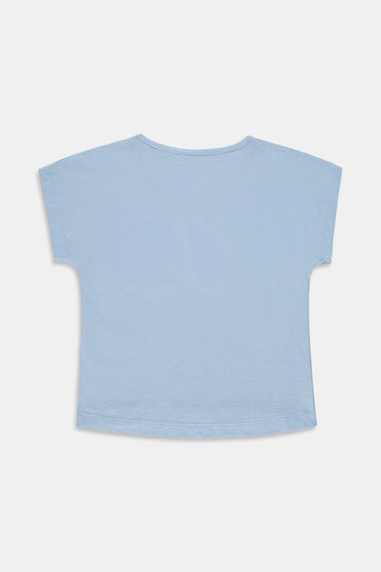 T-Shirt mit Brusttasche, 100% Baumwolle