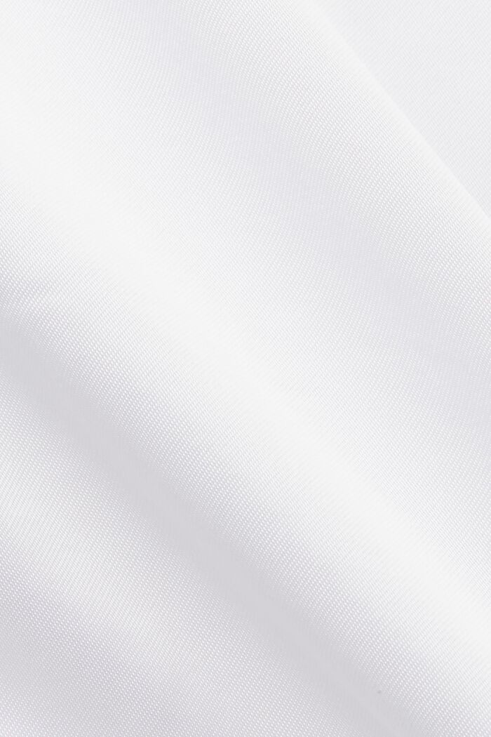 T-Shirt aus Materialmix, LENZING™ ECOVERO™, WHITE, detail image number 6