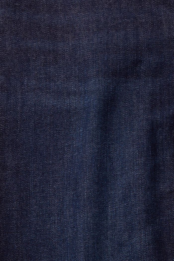 Jean stretch à jambes droites, BLUE DARK WASHED, detail image number 7