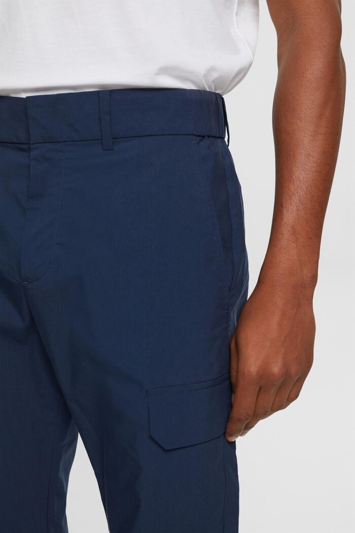 Pantalon cargo à taille élastique, NAVY, detail image number 2