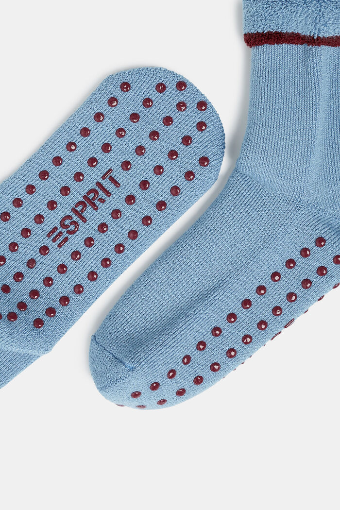 Weiche Stoppersocken, Wollmix, SUMMERSKY, detail image number 1