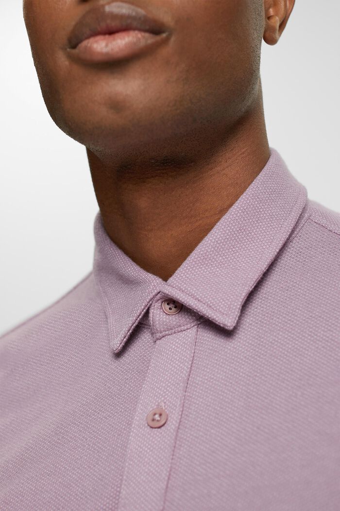 Zweifarbiges Shirt, LAVENDER, detail image number 0