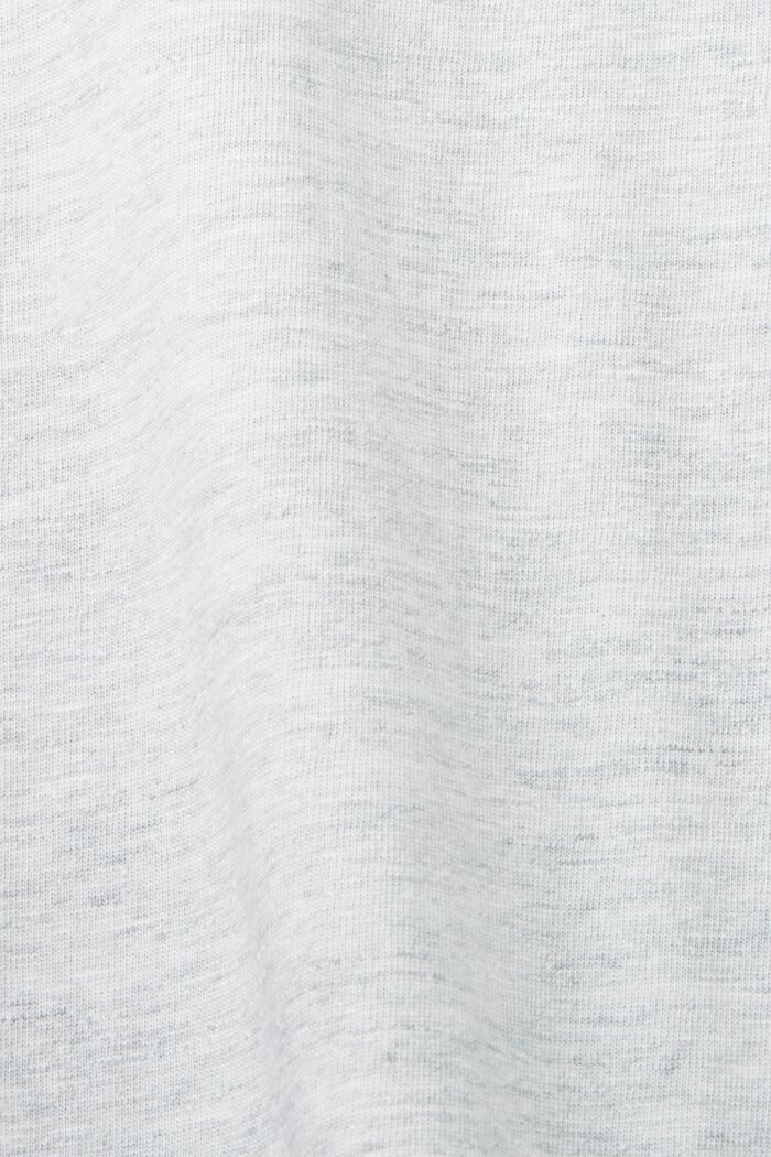 Jersey-T-Shirt mit Rundhalsausschnitt, ICE, detail image number 5