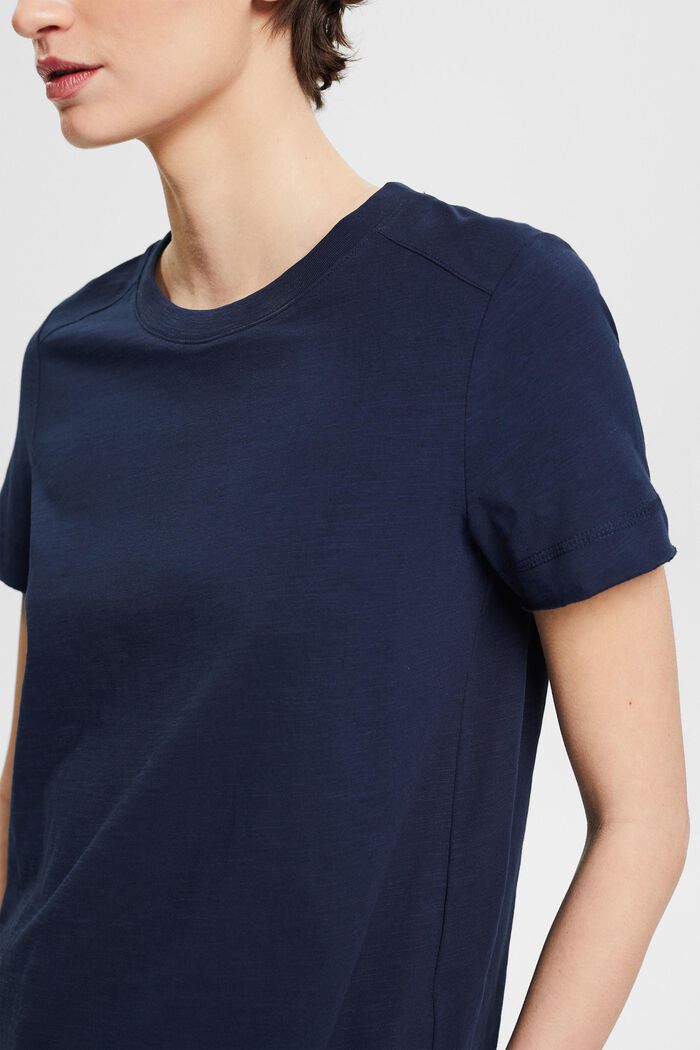 T-Shirt  aus 100% Organic Cotton, NAVY, detail image number 0