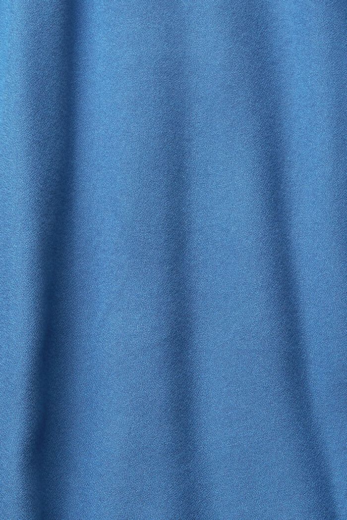 Fließende Bluse, LENZING™ ECOVERO™, BLUE, detail image number 1