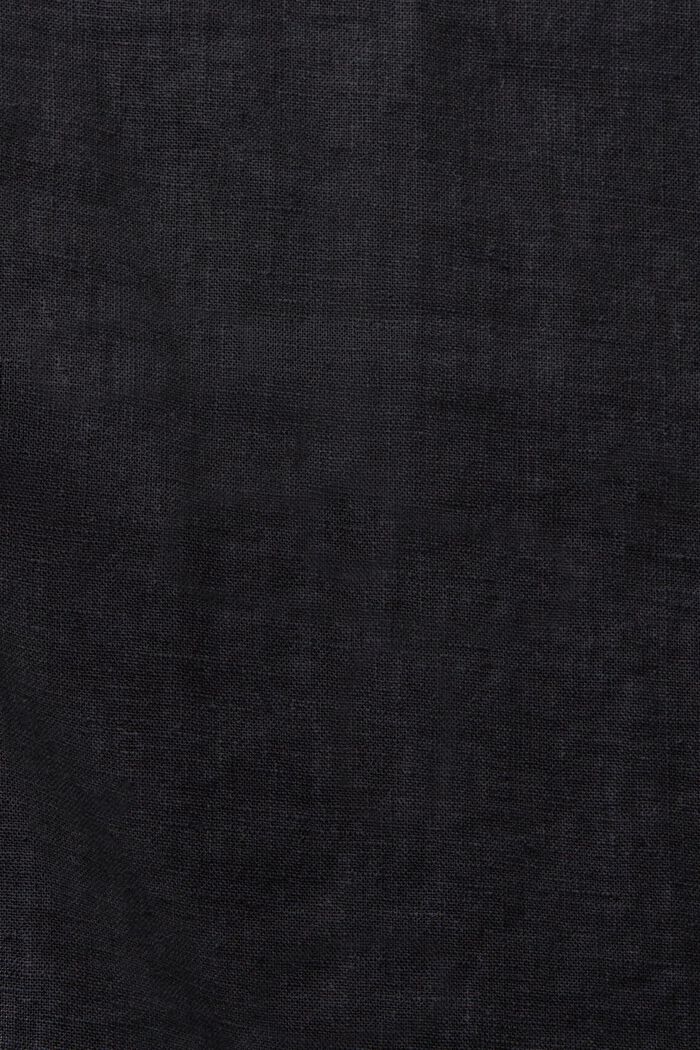 Bluse mit Camp-Kragen, BLACK, detail image number 4