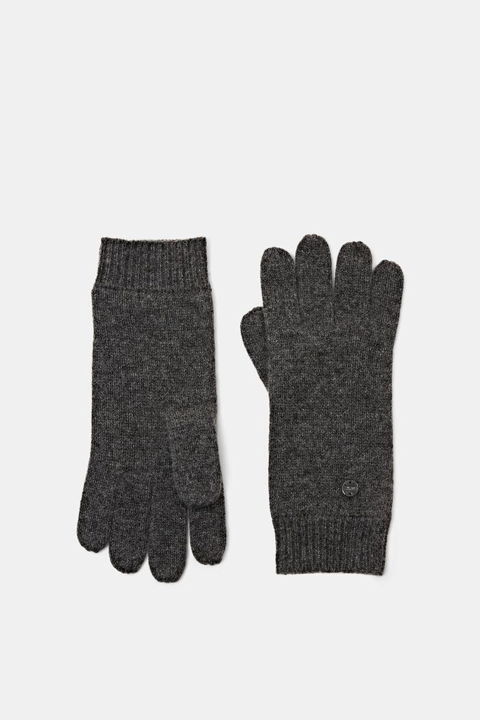 À teneur en cachemire : les gants en laine mélangée