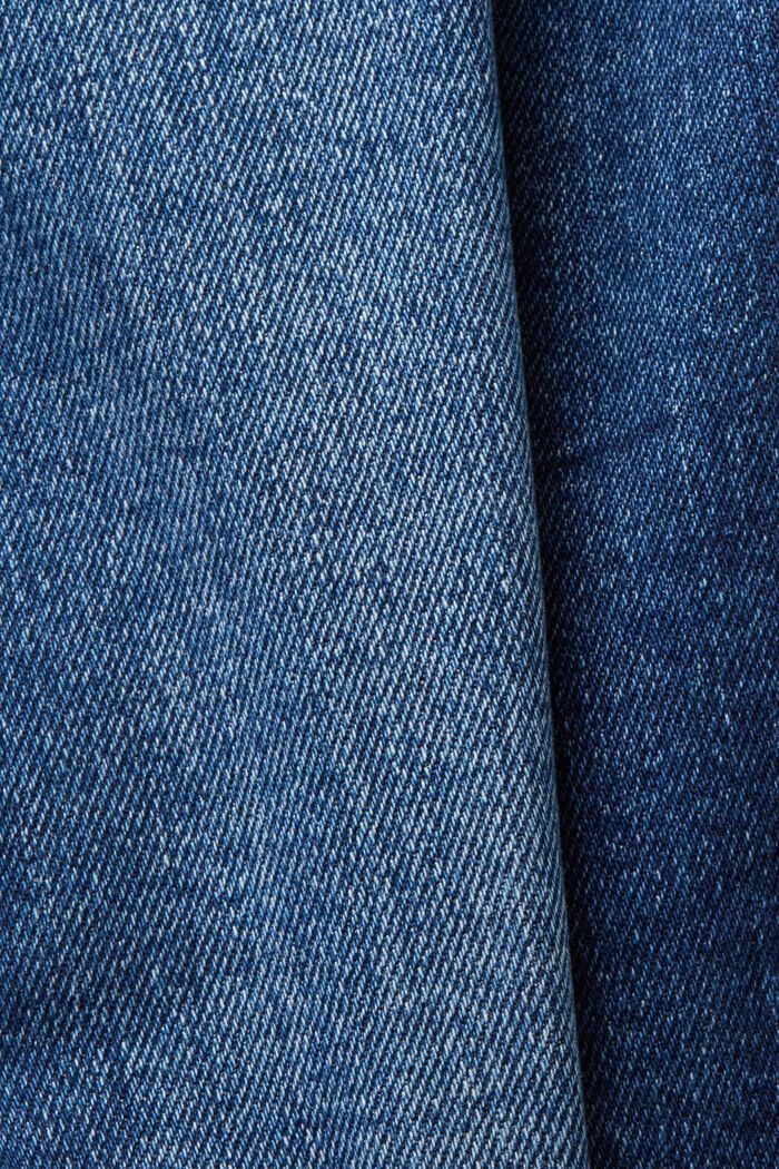 En matière recyclée : le jean de coupe Slim Fit, BLUE DARK WASHED, detail image number 6