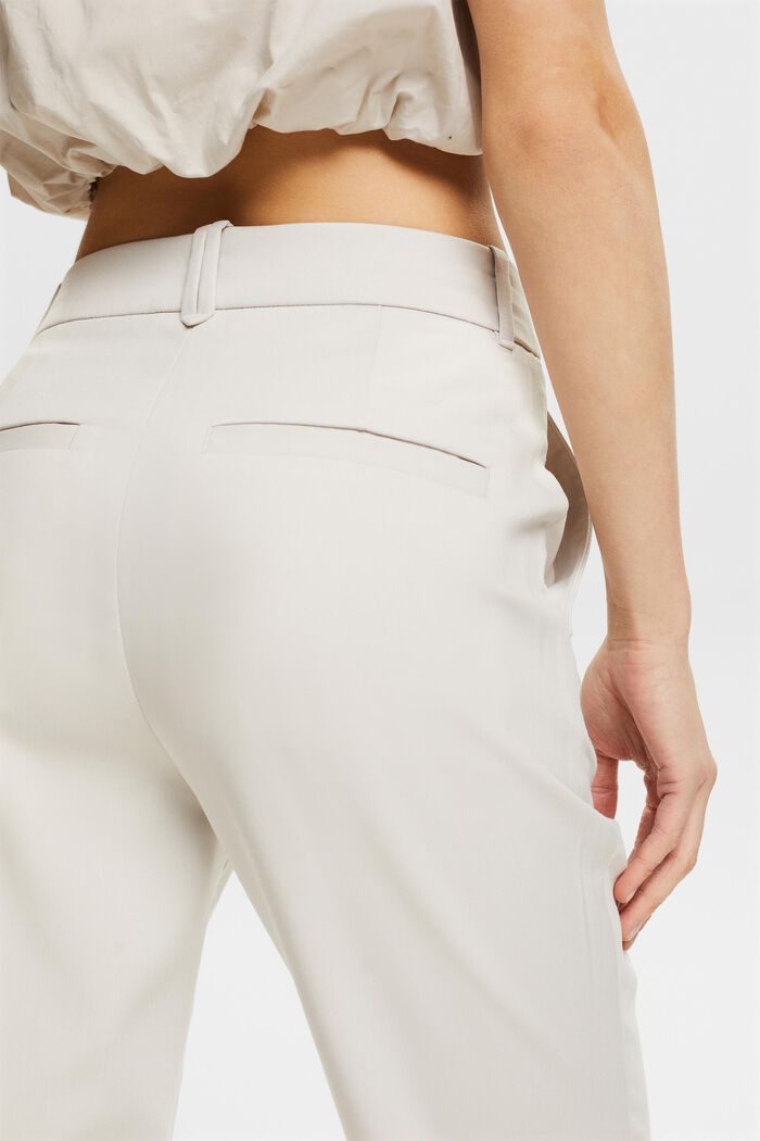 Chino à taille mi-haute, LIGHT BEIGE, detail image number 3
