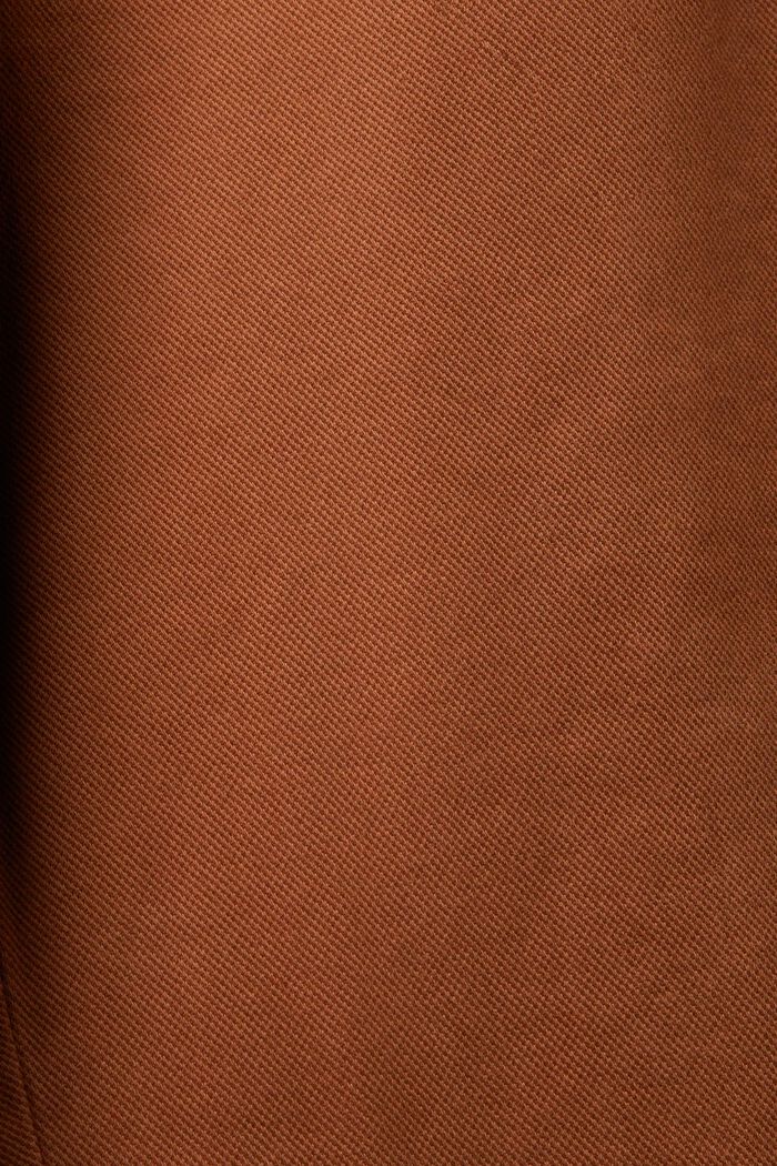 Chino taille haute de coupe Wide Fit, BARK, detail image number 5