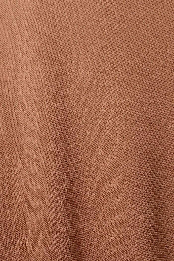 Robe peplum plissée, BROWN, detail image number 5