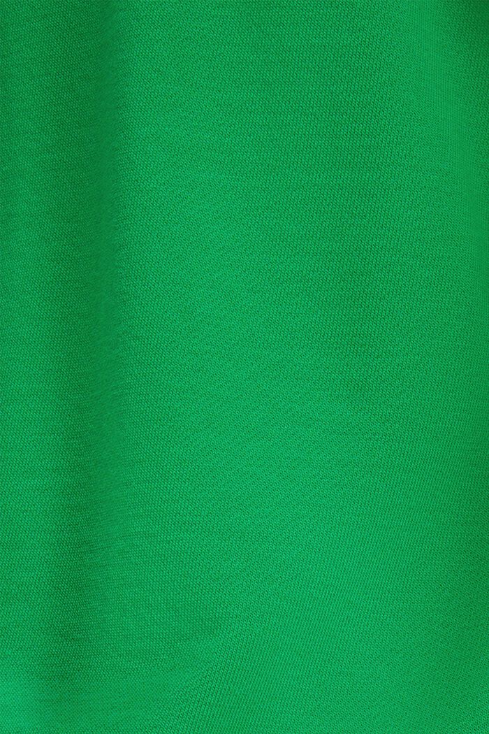 Sweat-shirt à logo appliqué animé d’une brillance mate, GREEN, detail image number 3