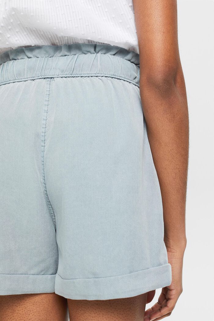 Pull-on-Shorts aus Twill, LIGHT BLUE, detail image number 4