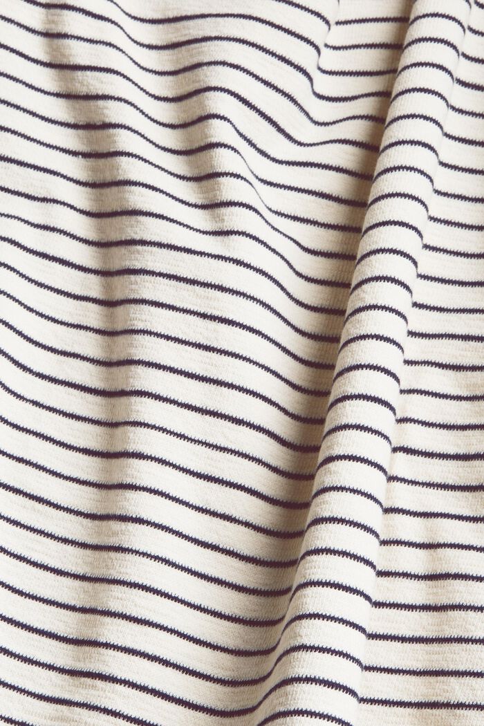 T-shirt à manches longues et aspect rayé, OFF WHITE, detail image number 1