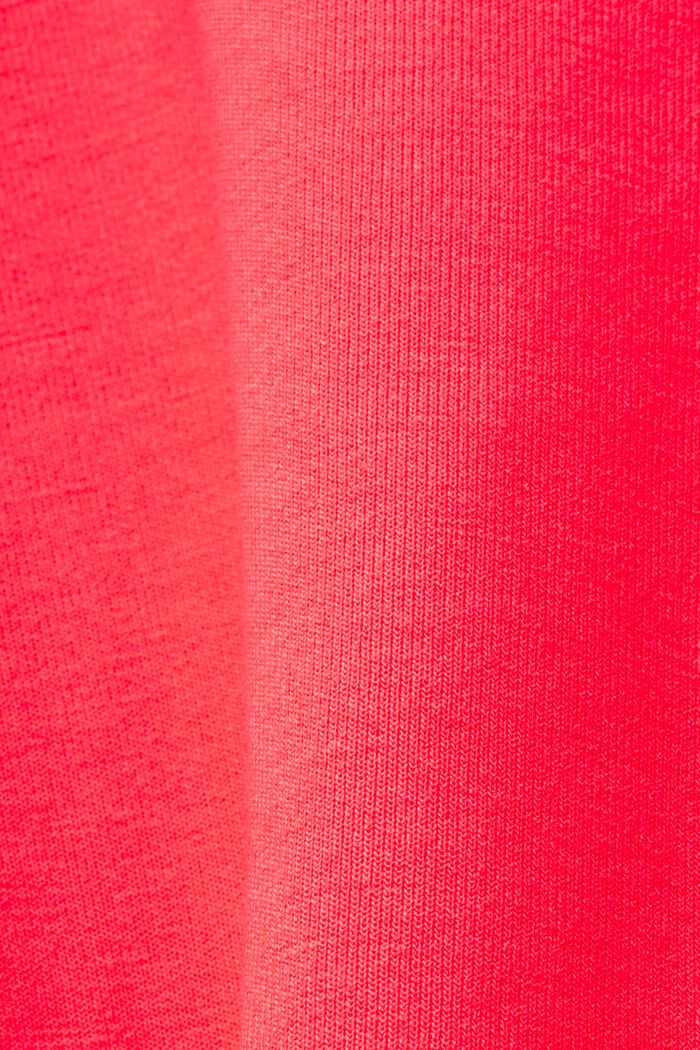 Recycelt: Sportives Sweatshirt, CORAL, detail image number 4