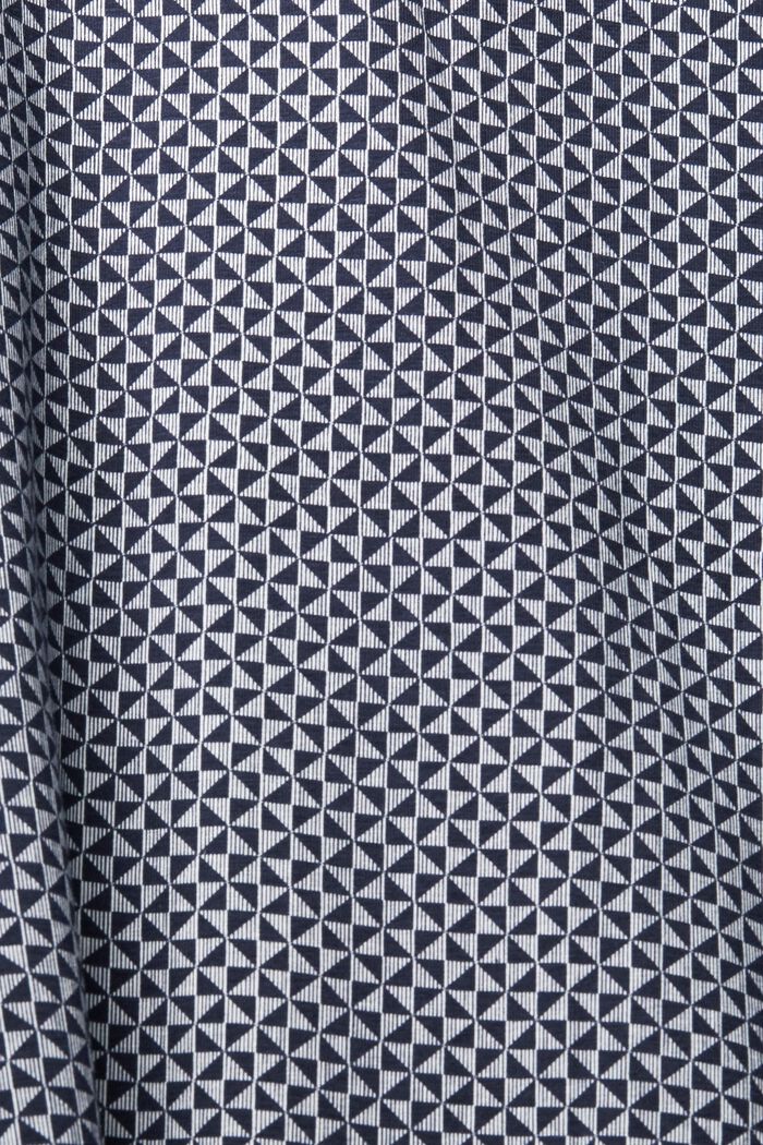 Chemise de nuit en jersey à imprimé, NAVY, detail image number 4