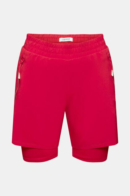 Zweilagige Active-Shorts
