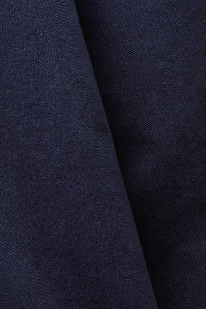 Chino coupe droite en coton, NAVY, detail image number 5