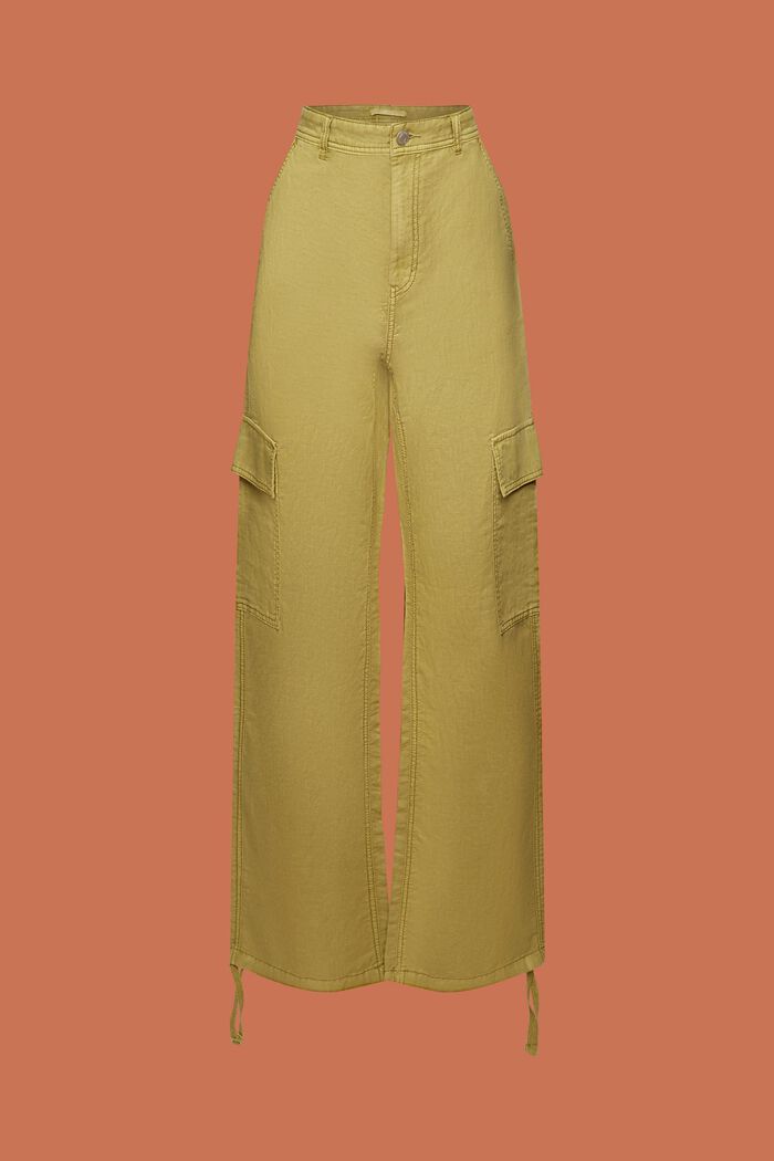 Pants woven, PISTACHIO GREEN, detail image number 7