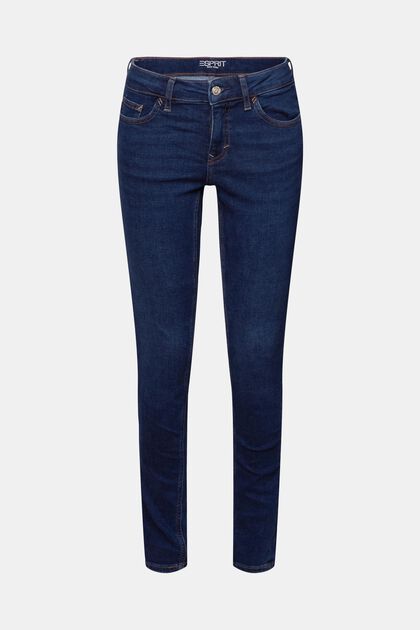 Skinny Jeans mit mittlerer Bundhöhe