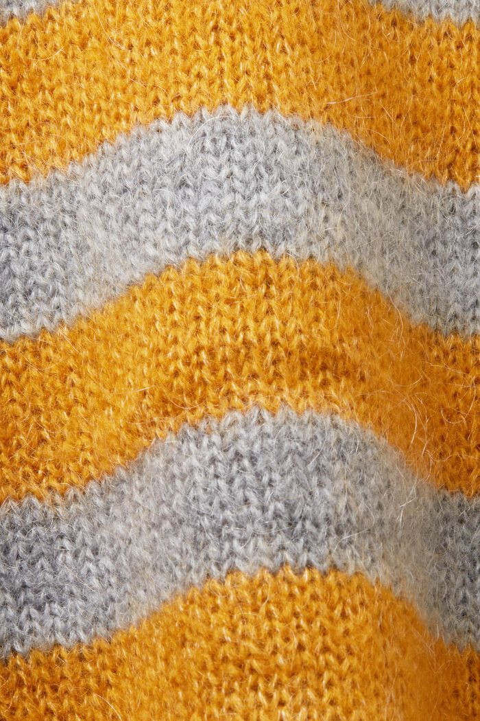 Cardigan en mélange de laine et mohair, MEDIUM GREY, detail image number 4