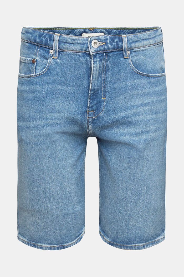 Jeans-Shorts aus Baumwoll-Mix