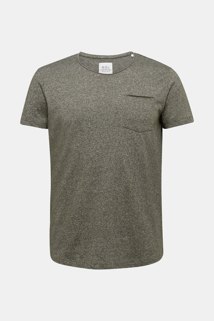 Recycelt: T-Shirt mit Organic Cotton