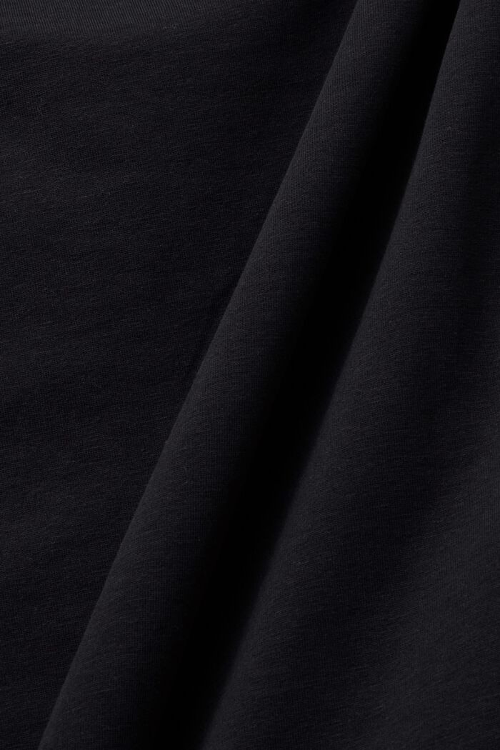 Haut en coton, BLACK, detail image number 1