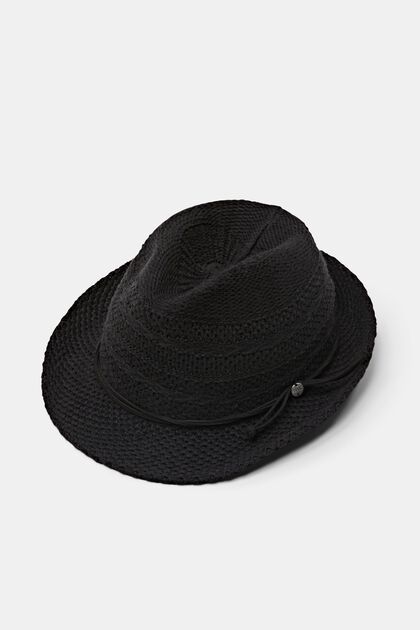 Fedora-Hut aus Strick
