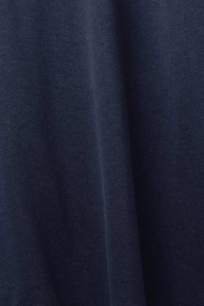 Sweat-shirt à col rond avec logo imprimé, NAVY, detail image number 4