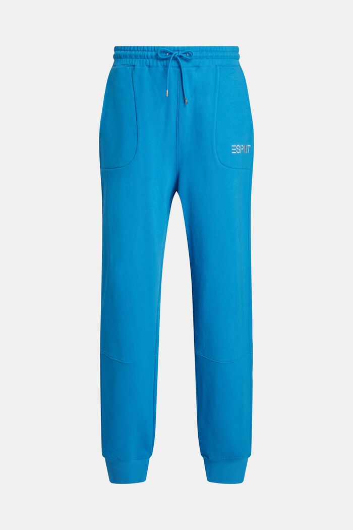 Pantalon de jogging style colour blocking, BRIGHT BLUE, detail image number 4