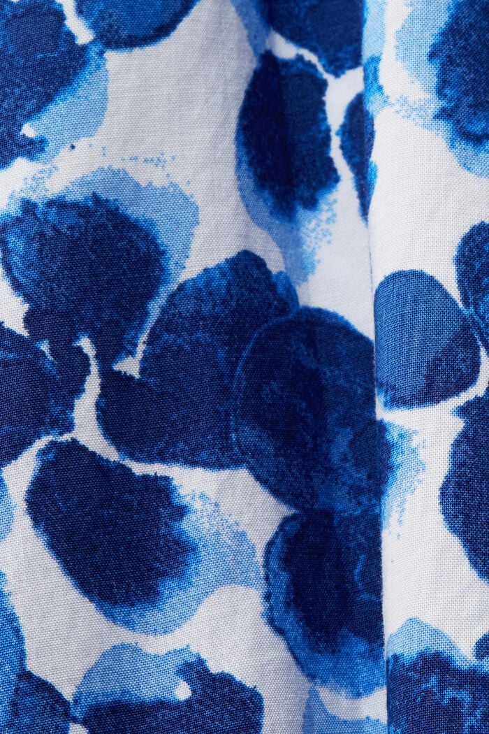 Mini-robe de plage à bretelles, LENZING™ ECOVERO™, BLUE, detail image number 4
