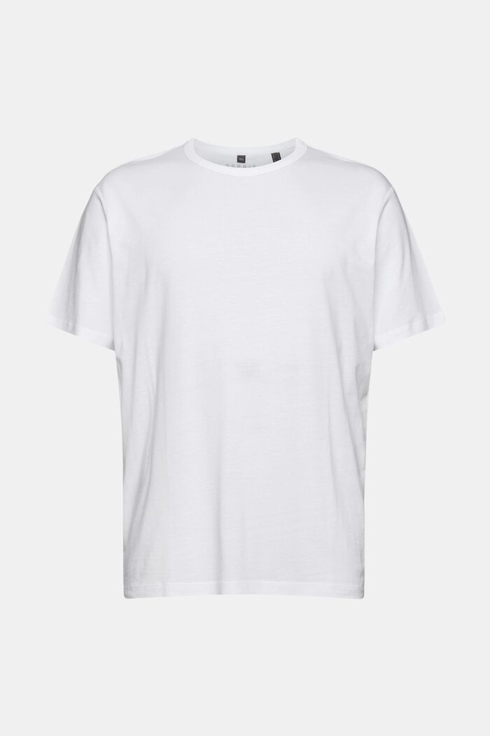 À teneur en TENCEL™ : le t-shirt oversize, WHITE, overview