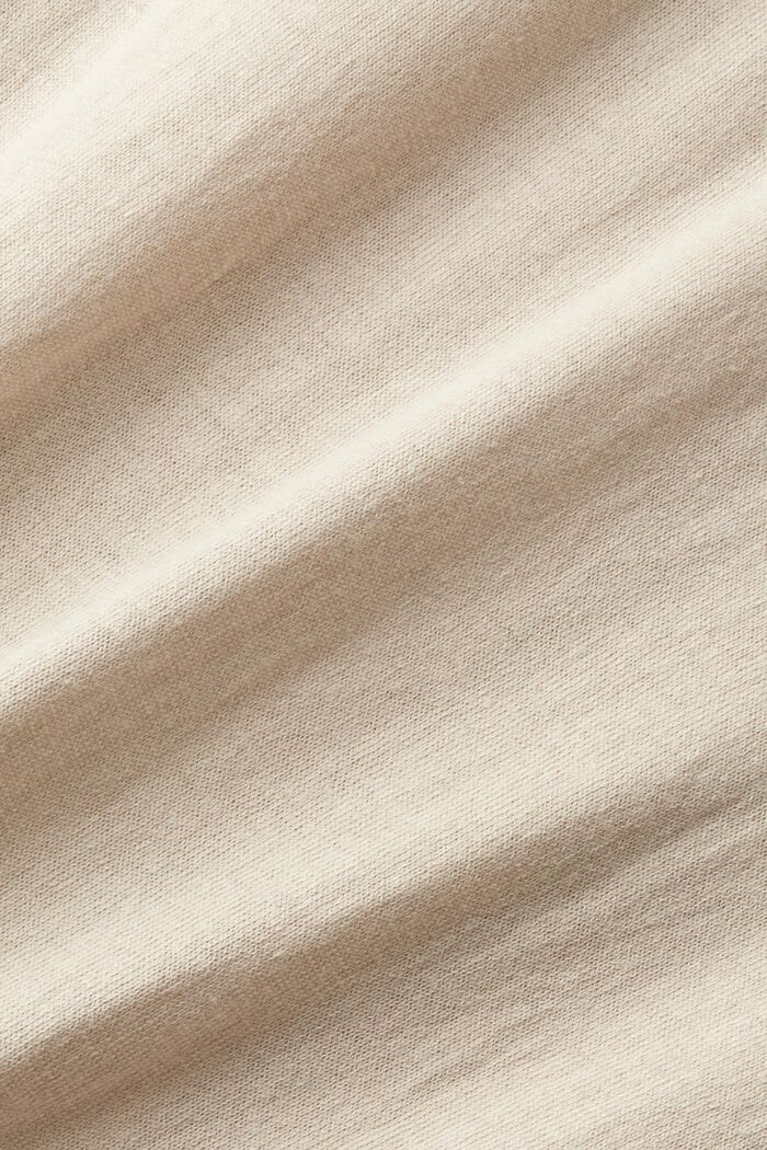 Poloshirt mit TENCEL™ und nachhaltiger Baumwolle, LIGHT TAUPE, detail image number 5