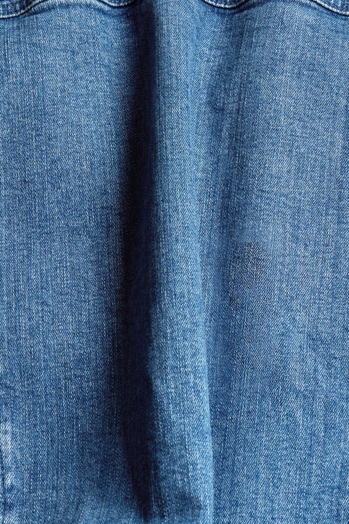 Jeansjacke im Oversize-Look, BLUE MEDIUM WASHED, detail image number 4