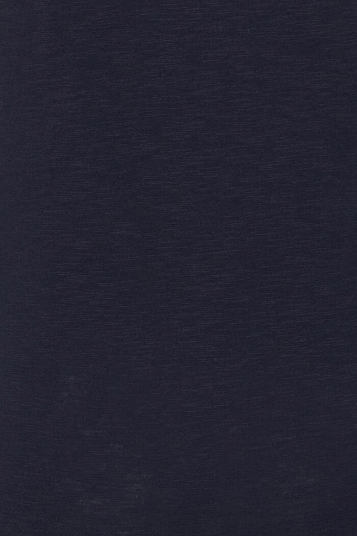 T-shirt à imprimé cœur, coton bio, NIGHT SKY BLUE, detail image number 2
