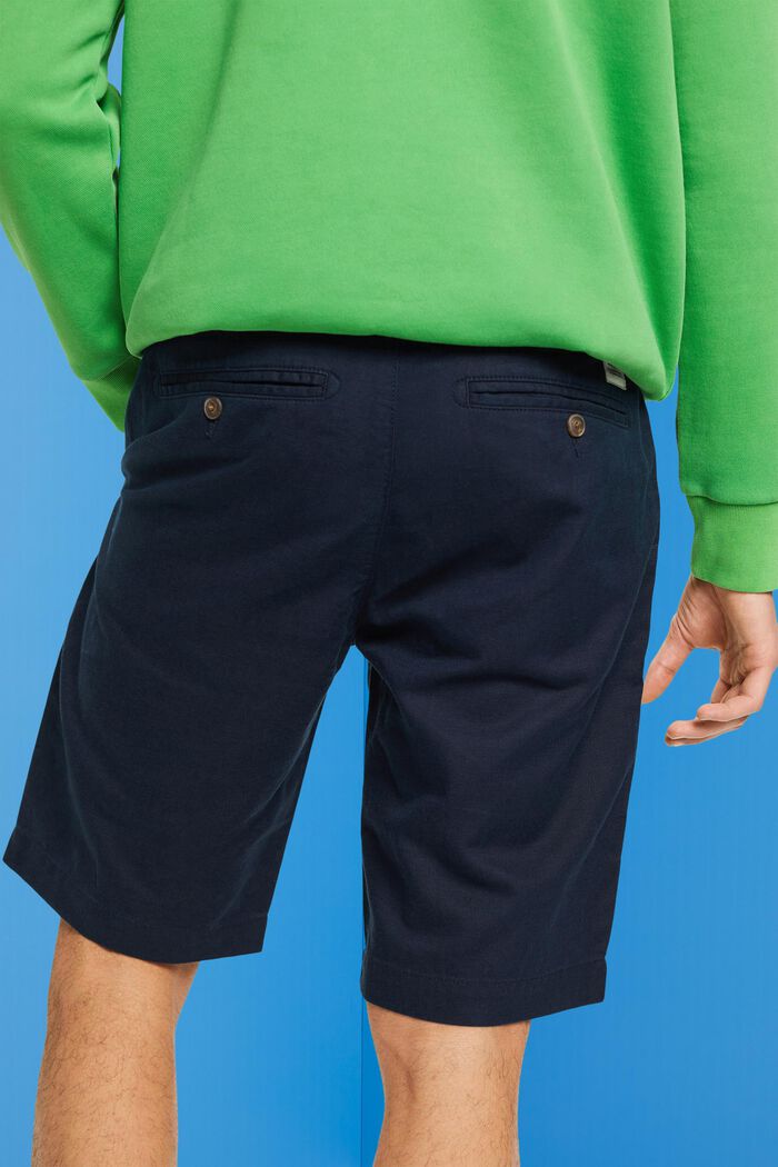 Shorts im Chino-Stil, NAVY, detail image number 1
