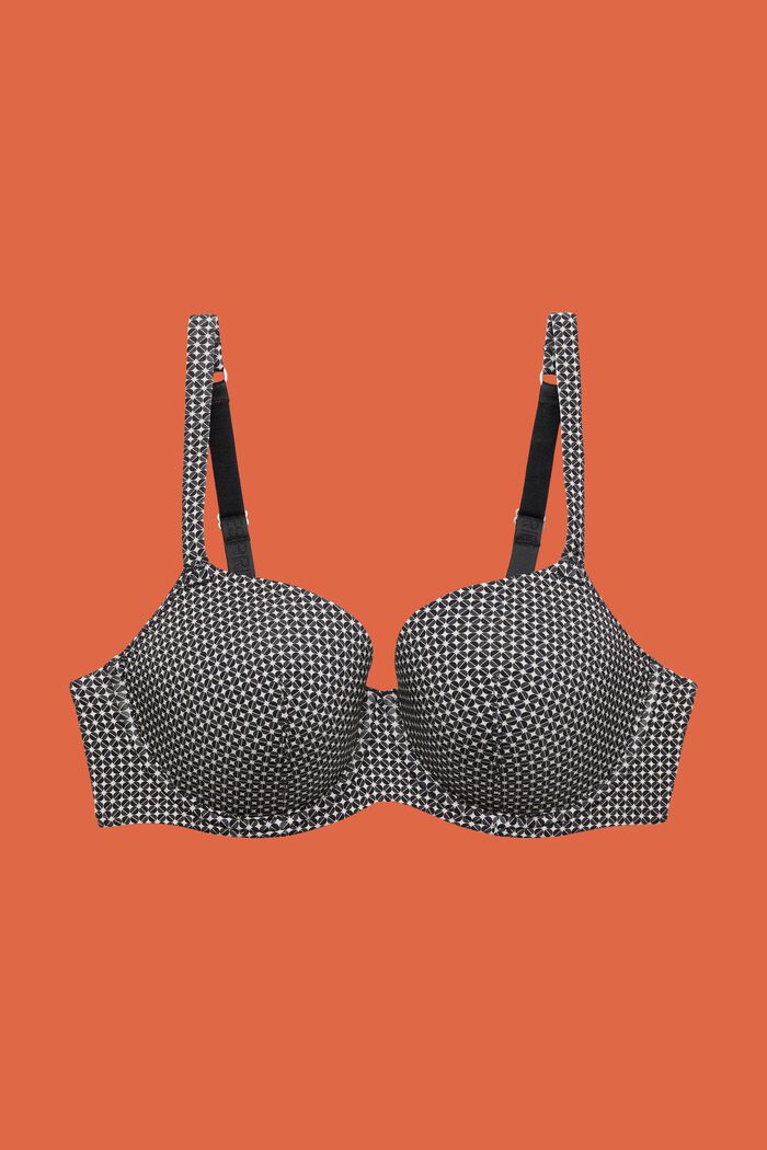 Bras with wire, BLACK, detail image number 1