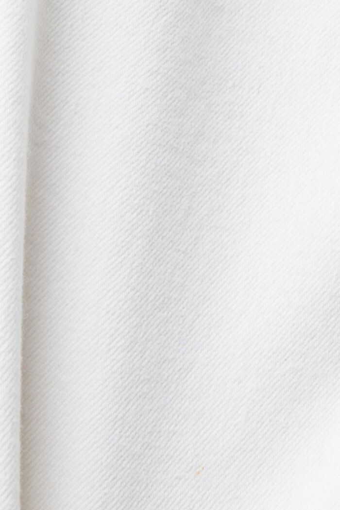 Jean taille haute à jambes droites, WHITE, detail image number 6