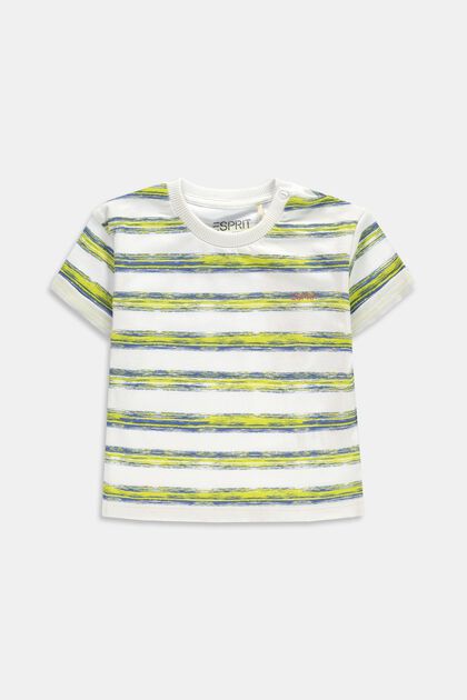 T-Shirt mit Streifen, Organic Cotton