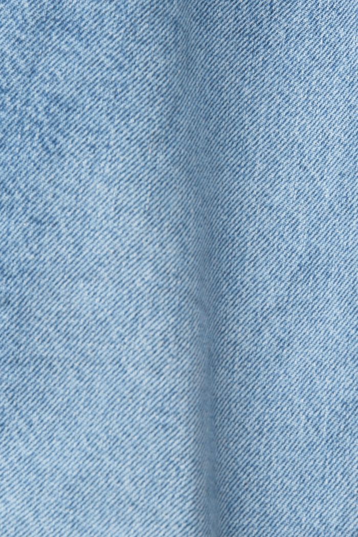Mini-robe salopette en denim, BLUE MEDIUM WASHED, detail image number 6